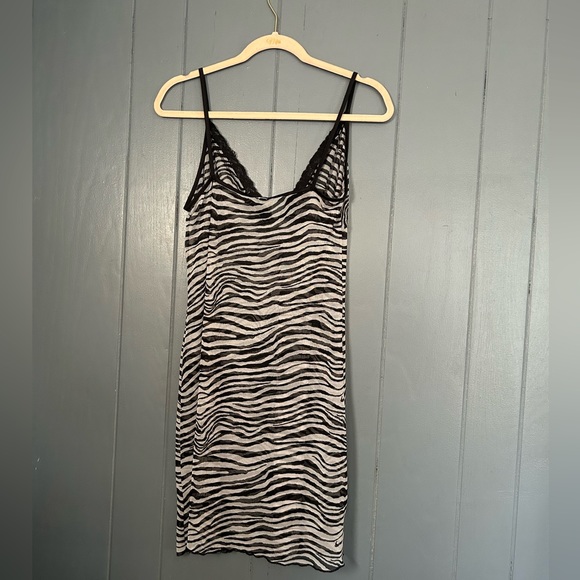 sheer zebra print lingerie y2k - Picture 2 of 3